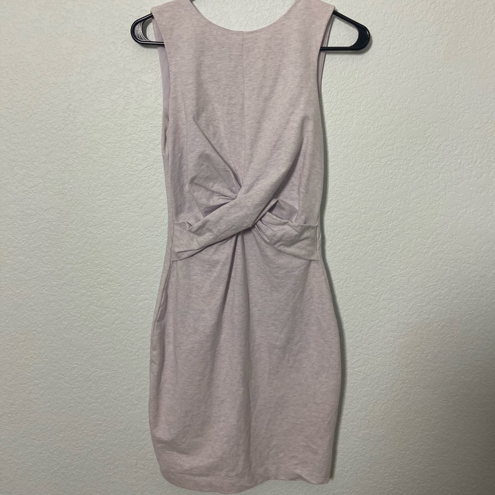 Fitted Backless Minidress